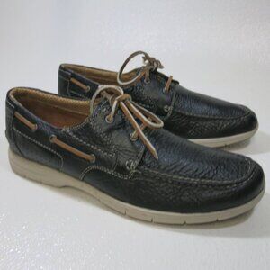 Clarks Un-Structured Leather Comfort Oxfords Casual Deck Boat Footwear Shoes 12